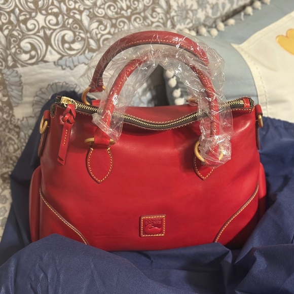 Dooney Florentine Satchel 38 - Picture 1 of 4